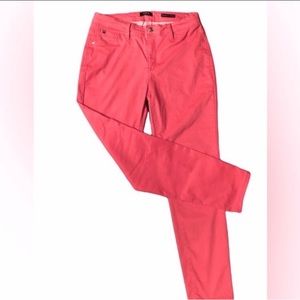 Curve Appeal SZ 10 Jeggings Midrise Cotton Spandex Pink